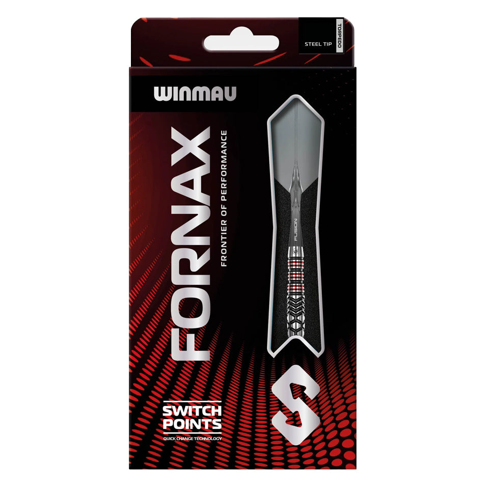 Winmau Fornax Torpedo Switch Point Steel Tip Darts - 23gm