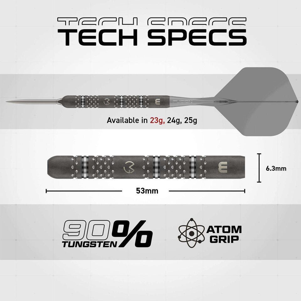 Winmau MvG TS-Pro Switch Point Steel Tip Darts - 23gm