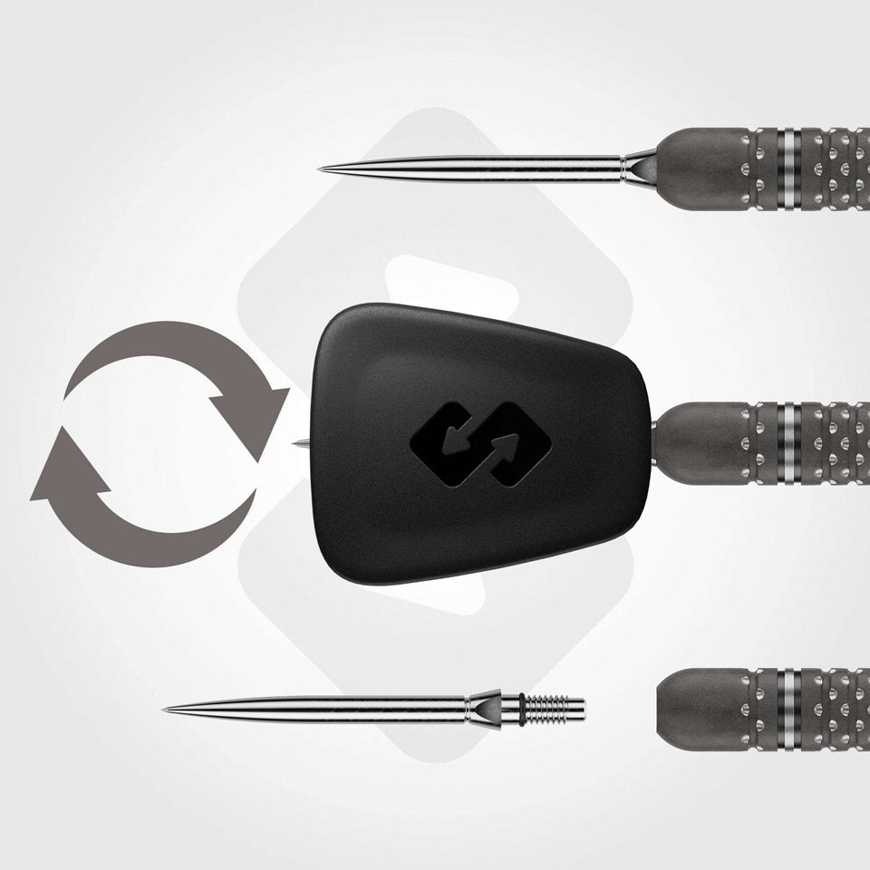 Winmau MvG TS-Pro Switch Point Steel Tip Darts - 25gm