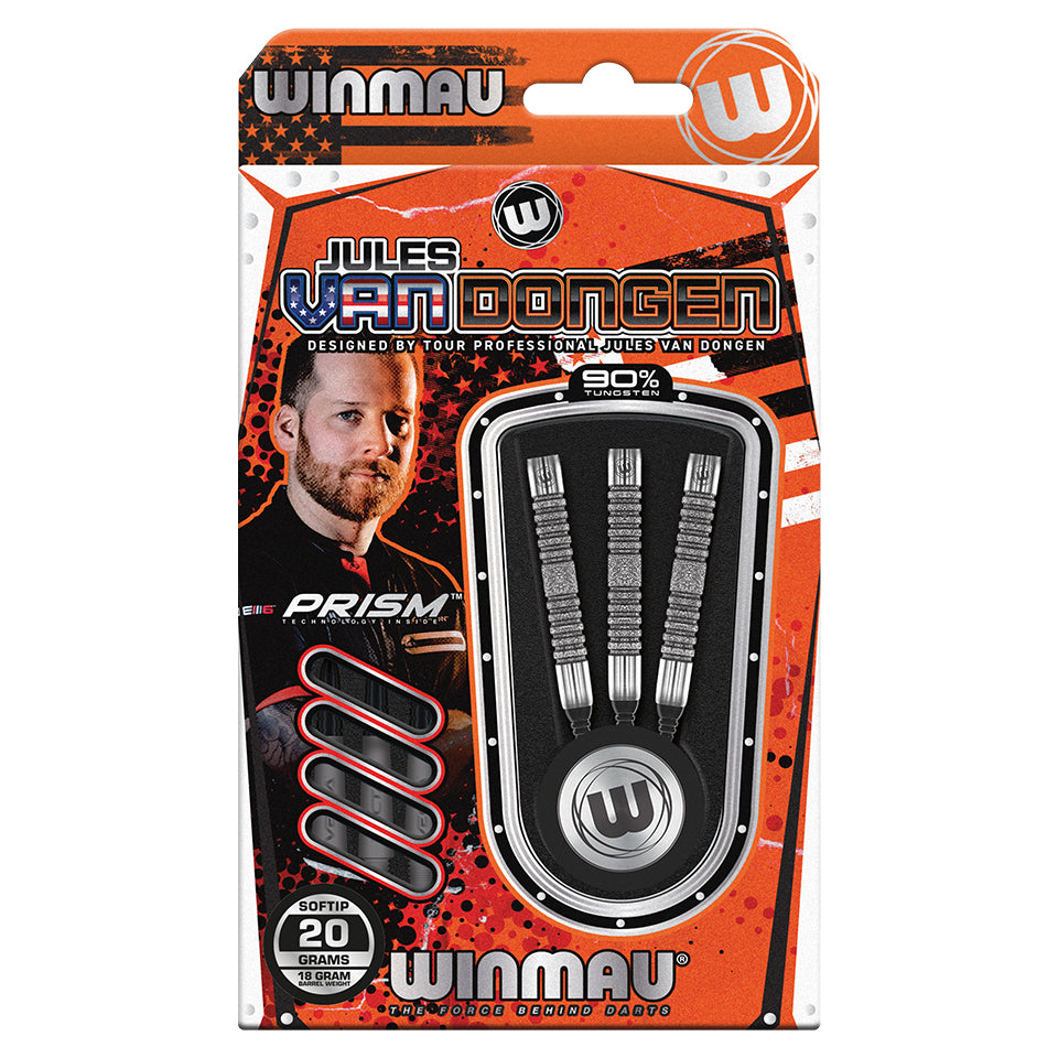 Winmau Jules Van Dongen Soft Tip Darts - 20gm