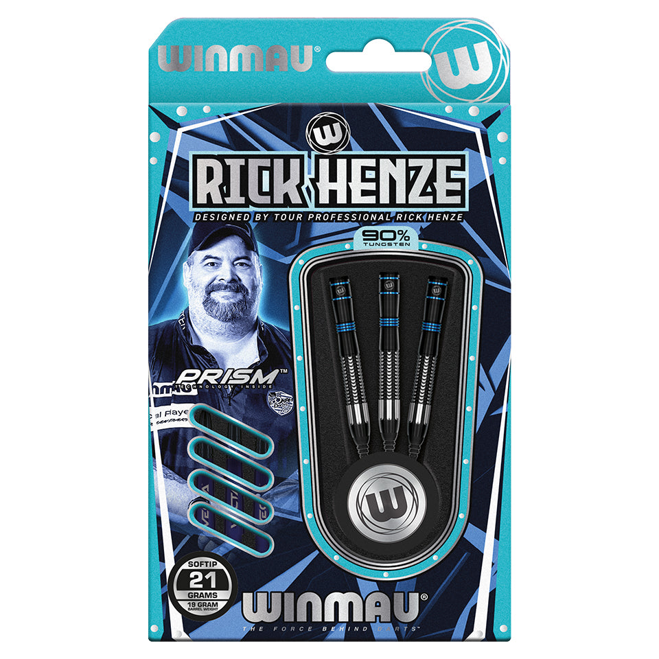 Winmau Rick Henze Soft Tip Darts - 21gm