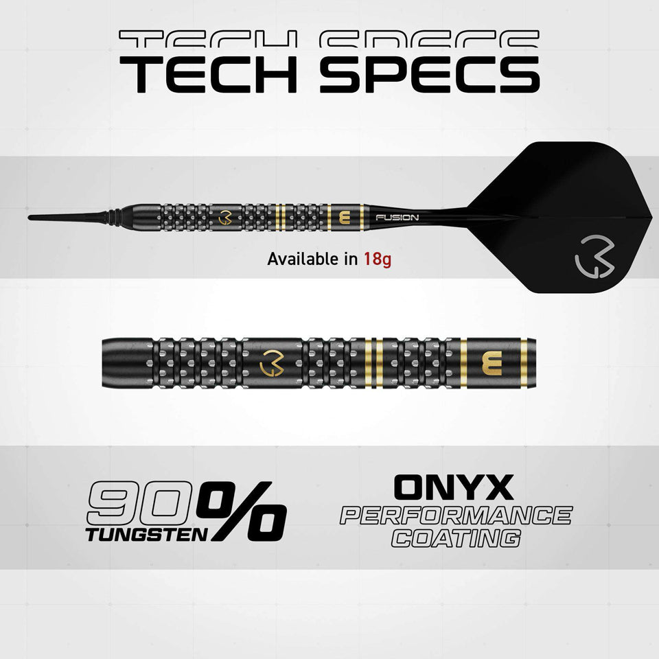 Winmau MvG W-Max Soft Tip Darts - 18gm