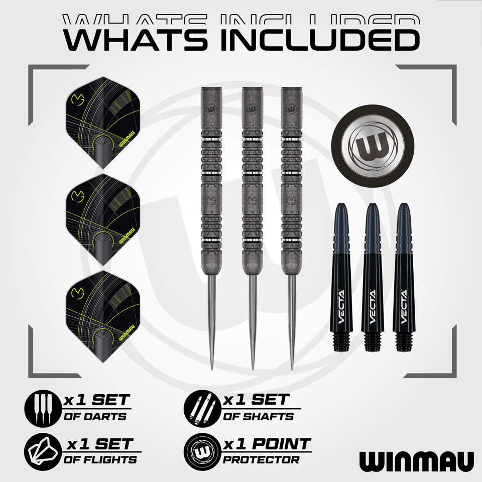 Winmau MvG Signature Edition Steel Tip Darts - 24gm