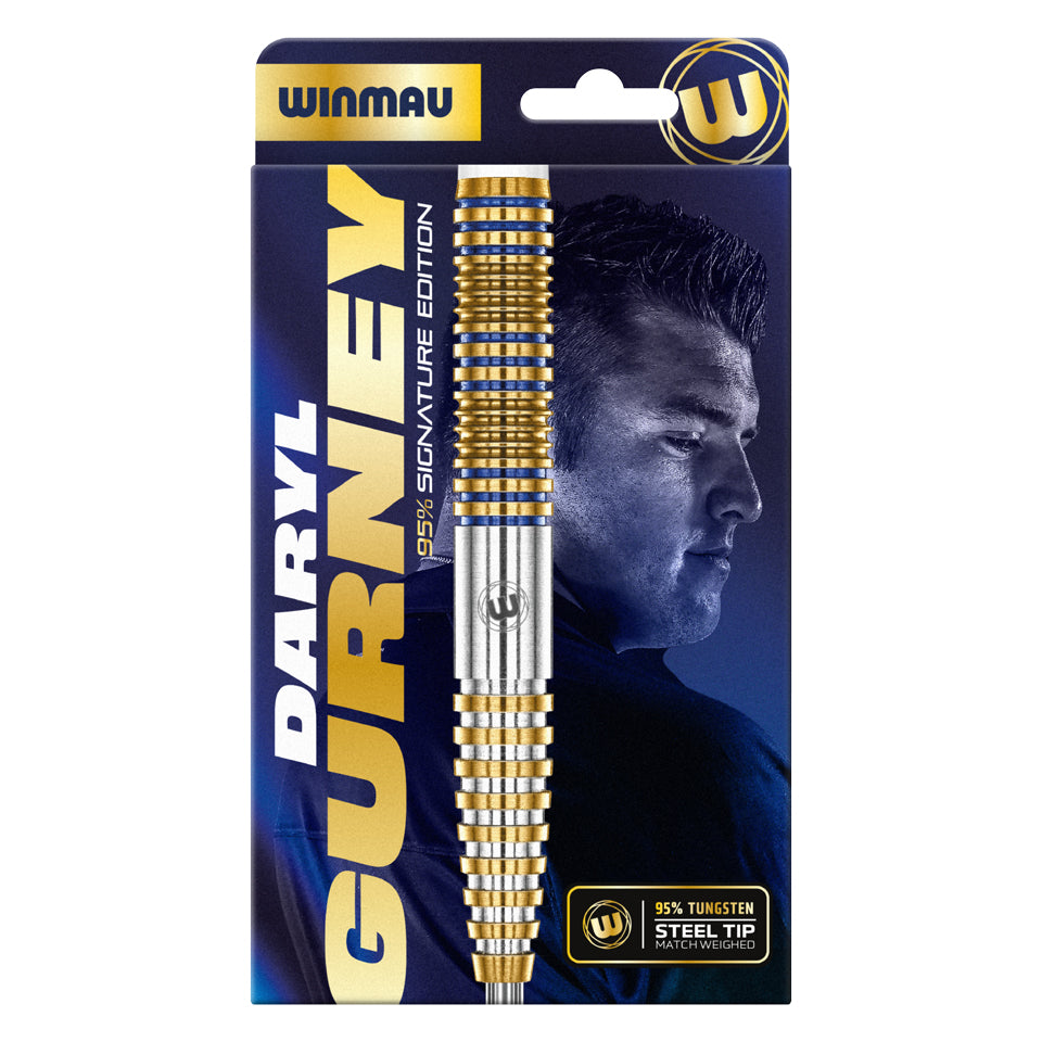 Winmau Daryl Gurney Signature Edition Steel Tip Darts - 23gm