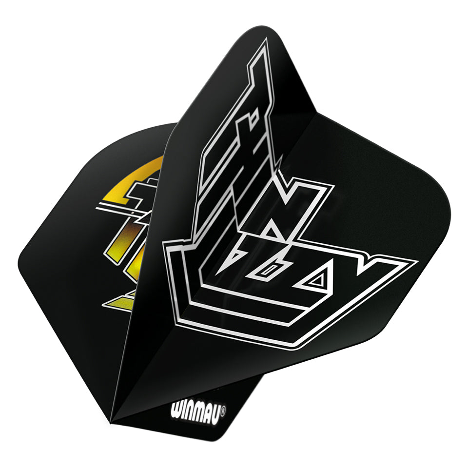 Winmau Rock Legends Thin Lizzy Dart Flights - Standard Black