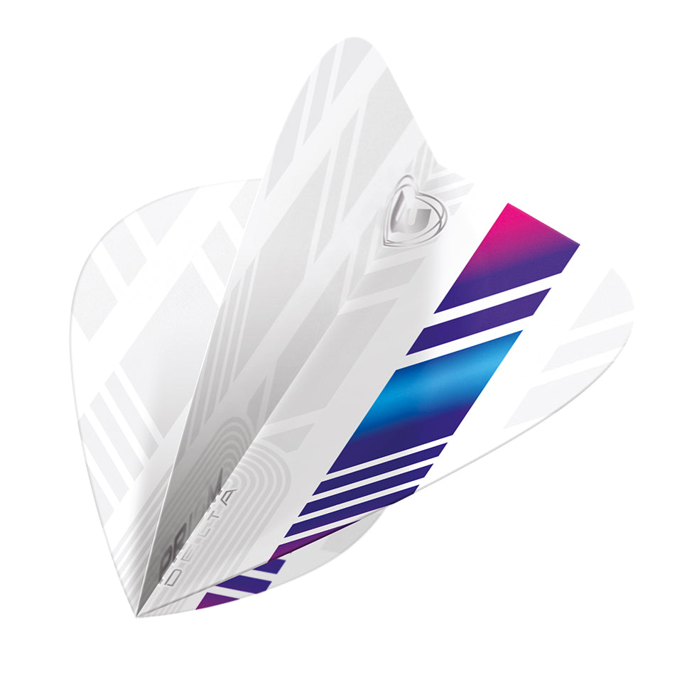 Winmau Prism Delta Dart Flights - Kite White