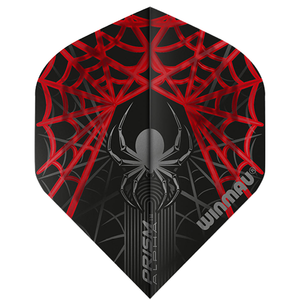 Winmau Prism Alpha Dart Flights - Standard Spider