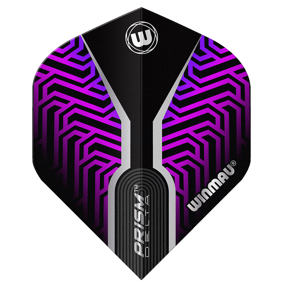 Winmau Prism Delta Dart Flights - Standard Kairos Purple