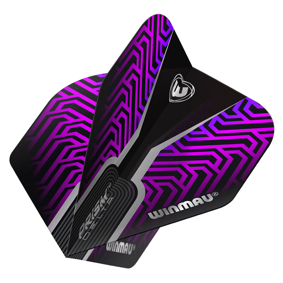 Winmau Prism Delta Dart Flights - Standard Kairos Purple