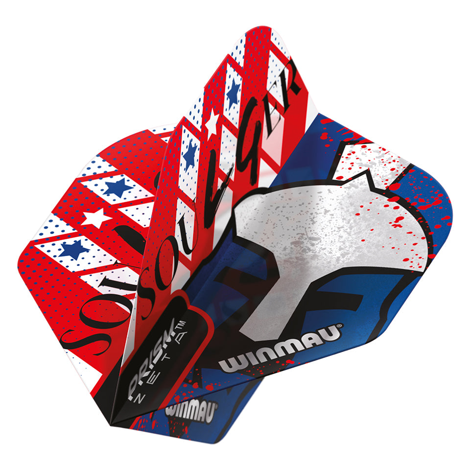 Winmau Specialist Players Soulger Prism Zeta Dart Flights - Standard Helmet