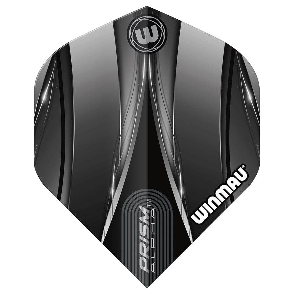 Winmau Prism Alpha Dart Flights - Standard Gray