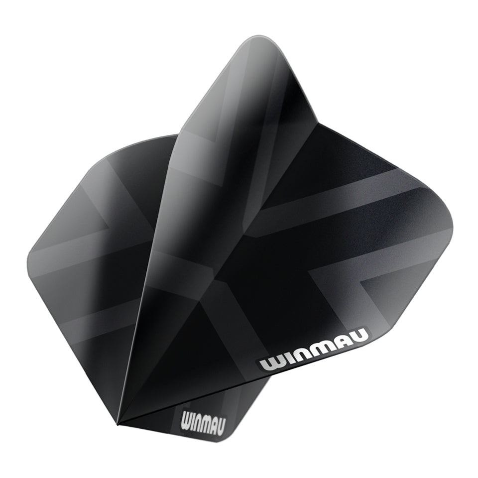 Winmau Prism X Premium Dart Flights - Standard Black