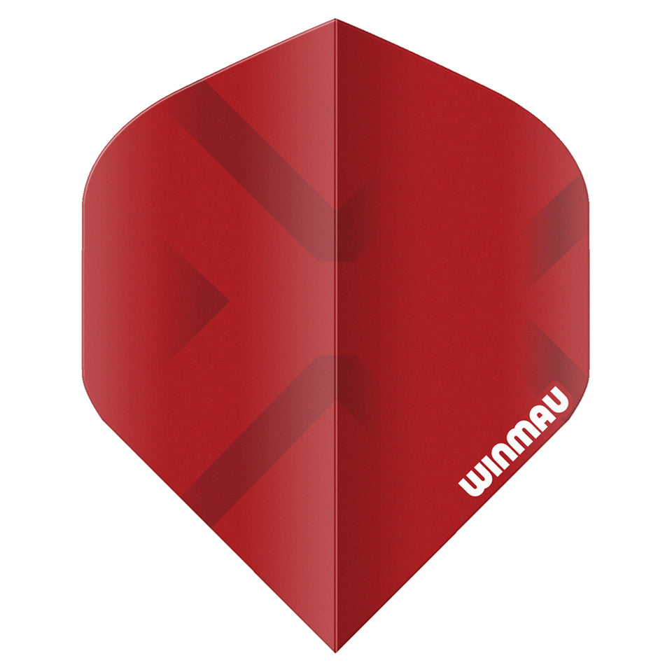 Winmau Prism X Premium Dart Flights - Standard Red