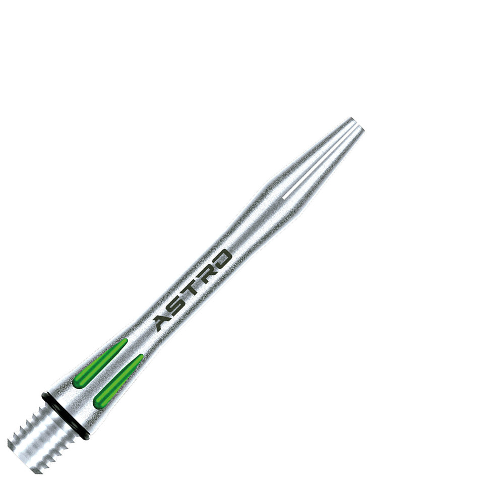 Winmau Astro Aluminum Dart Shafts - Short Green
