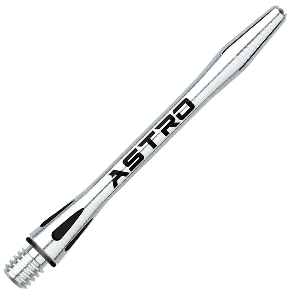 Winmau Astro Aluminum Dart Shafts - Medium Black