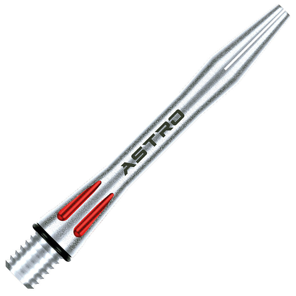 Winmau Astro Aluminum Dart Shafts - Medium Red