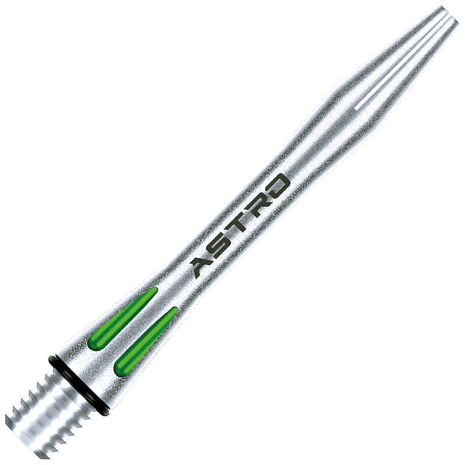 Winmau Astro Aluminum Dart Shafts - Medium Green