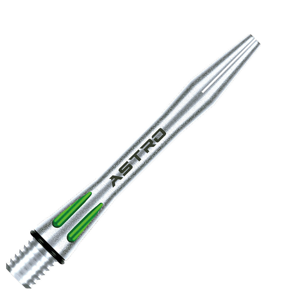 Winmau Astro Aluminum Dart Shafts - Intermediate Green