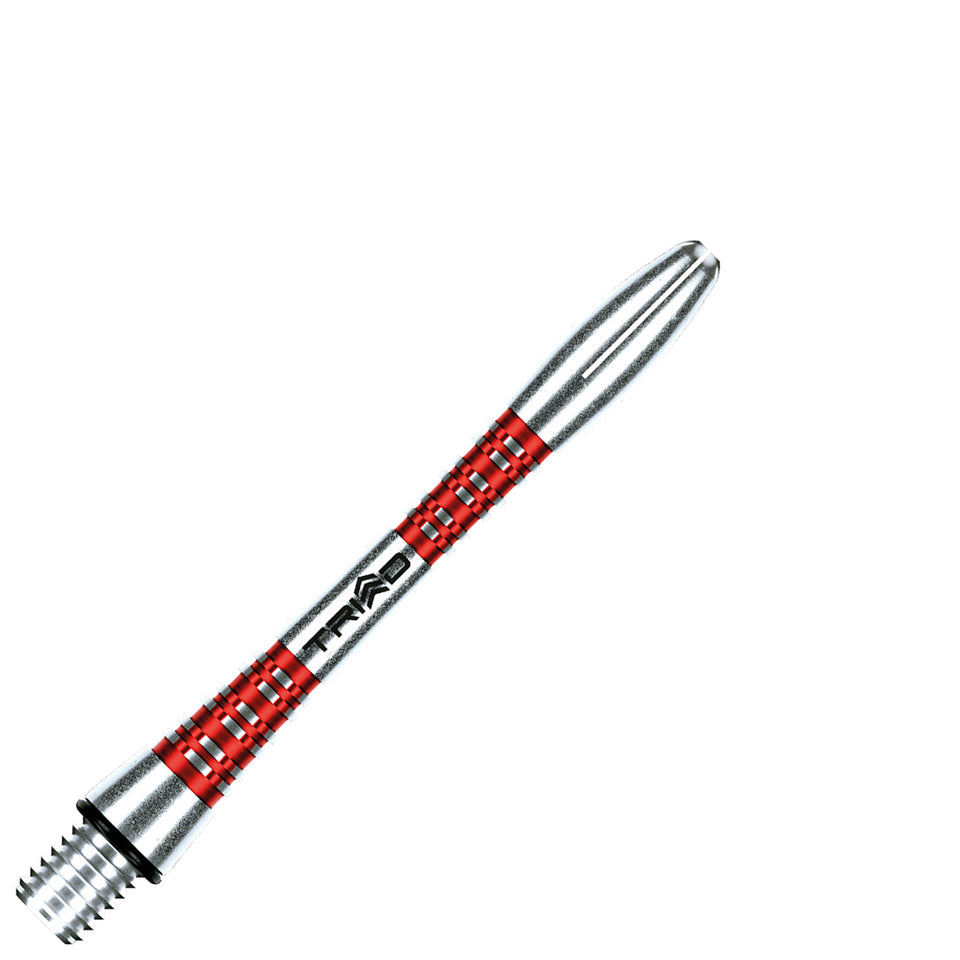 Winmau Triad Aluminum Dart Shafts - Short Red