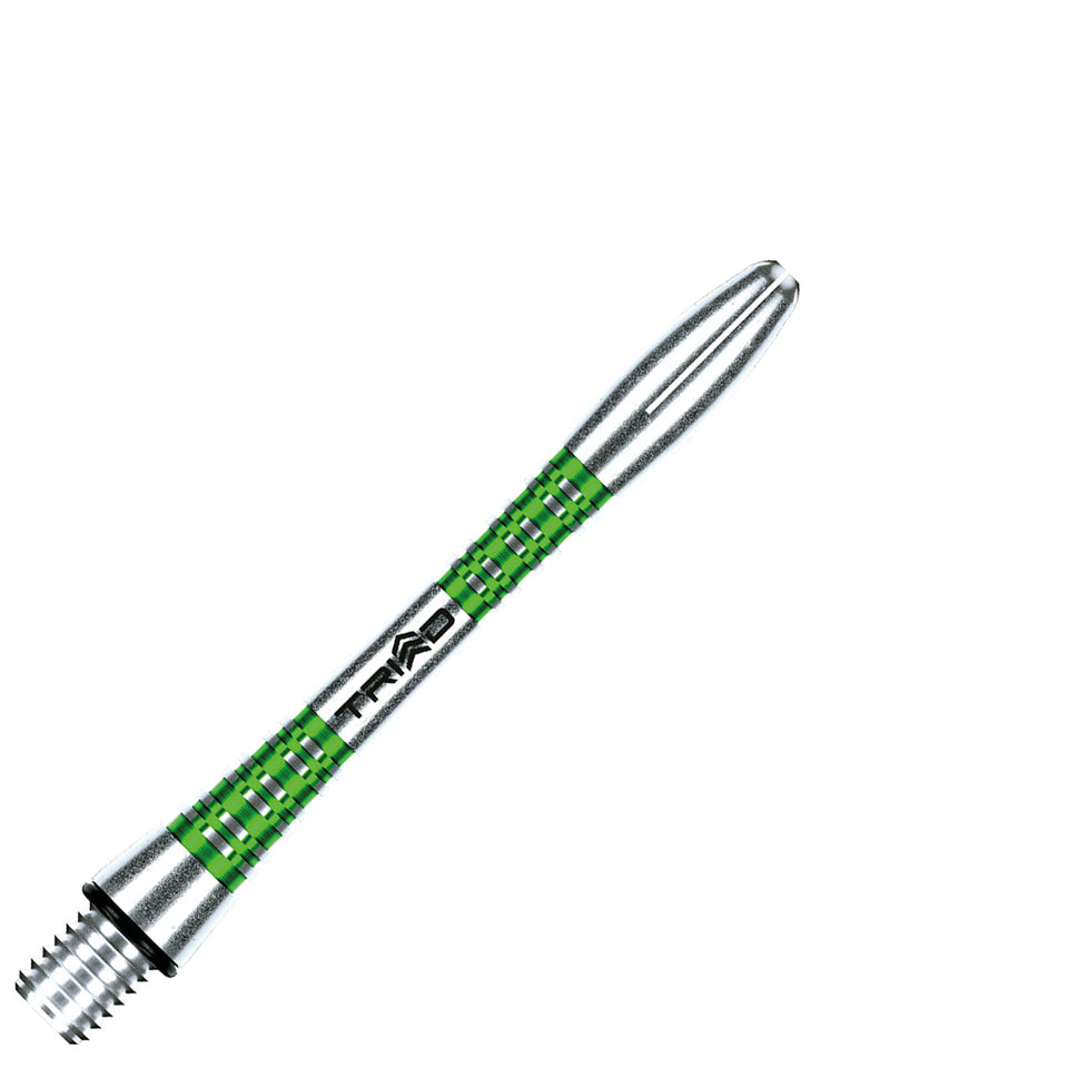 Winmau Triad Aluminum Dart Shafts - Short Green