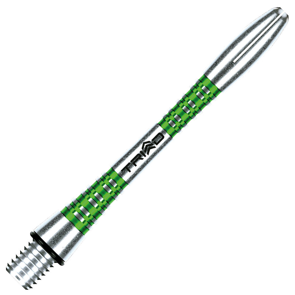 Winmau Triad Aluminum Dart Shafts - Medium Green