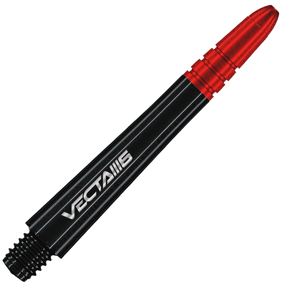 Winmau Vecta Blade 6 Dart Shafts - Medium Black