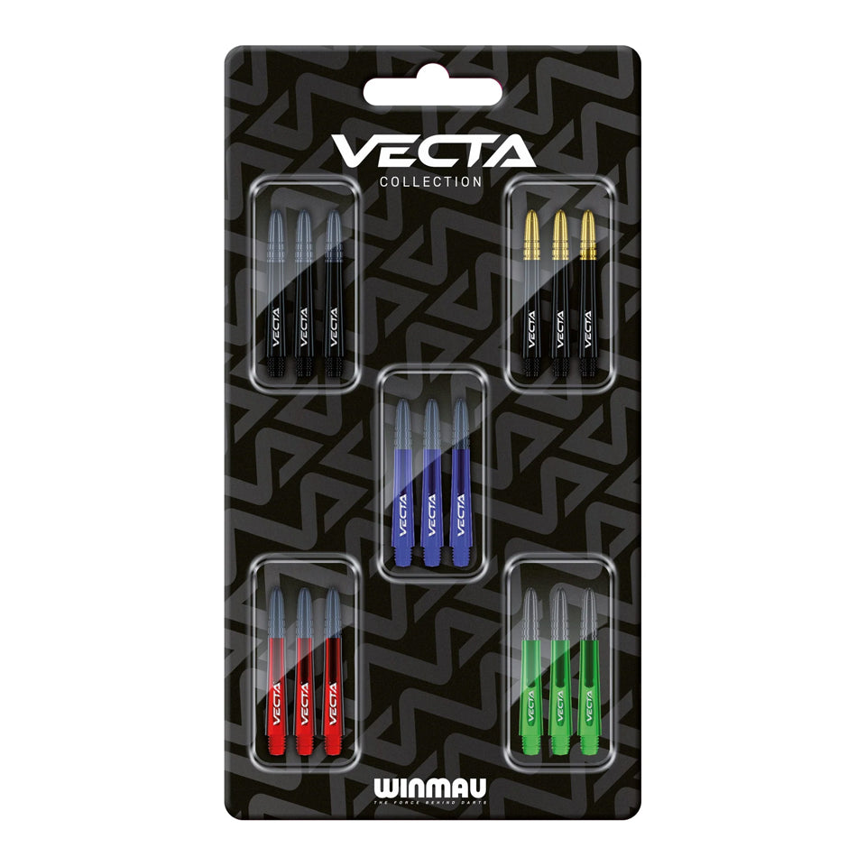Winmau Vecta Dart Shaft Collection (5 Sets)