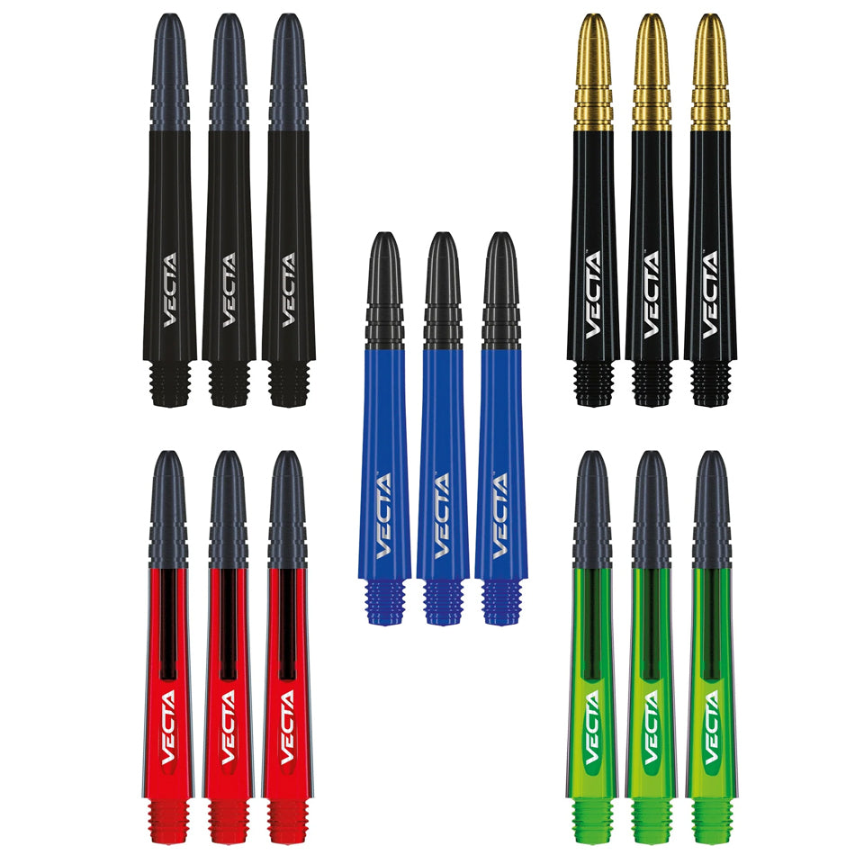 Winmau Vecta Dart Shaft Collection (5 Sets)