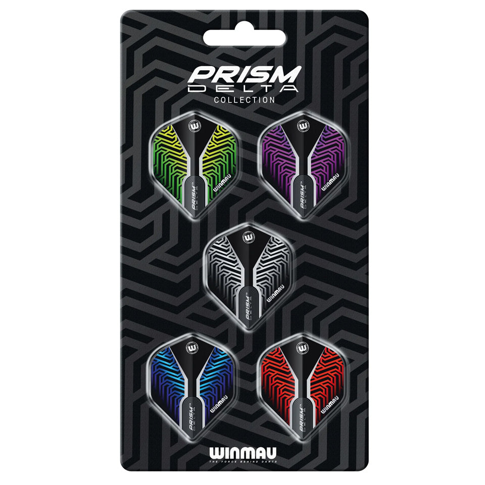 Winmau Prism Delta Dart Flight Collection (5 Sets)