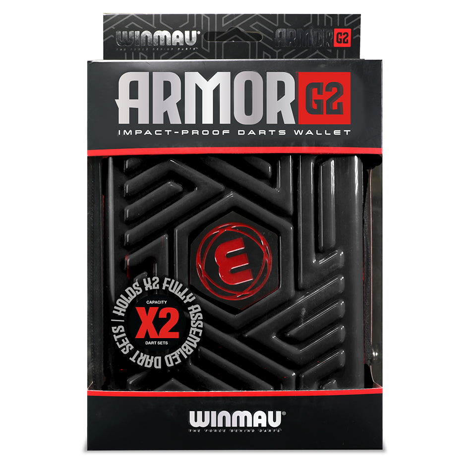 Winmau Armor G2 Dart Wallet - Black