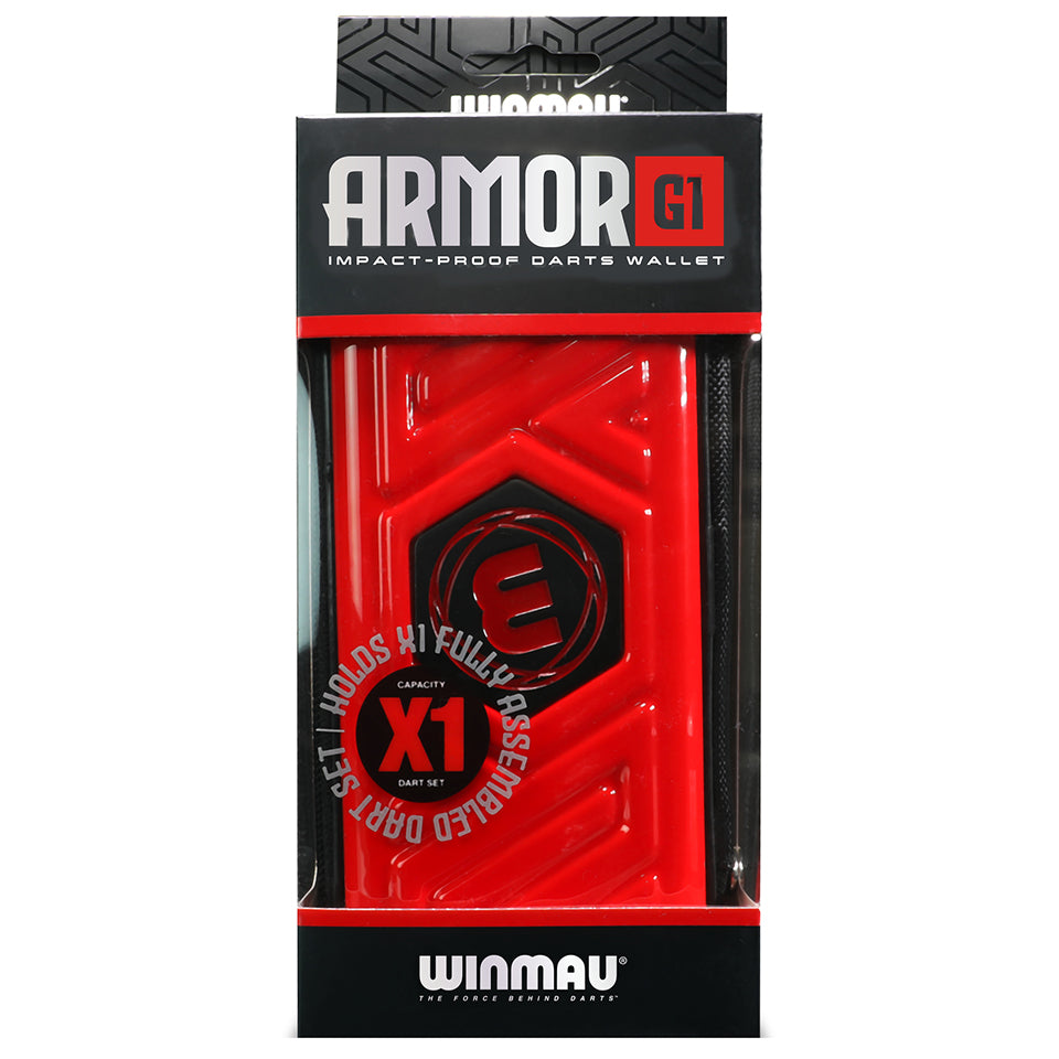 Winmau Armor G1 Dart Wallet - Red