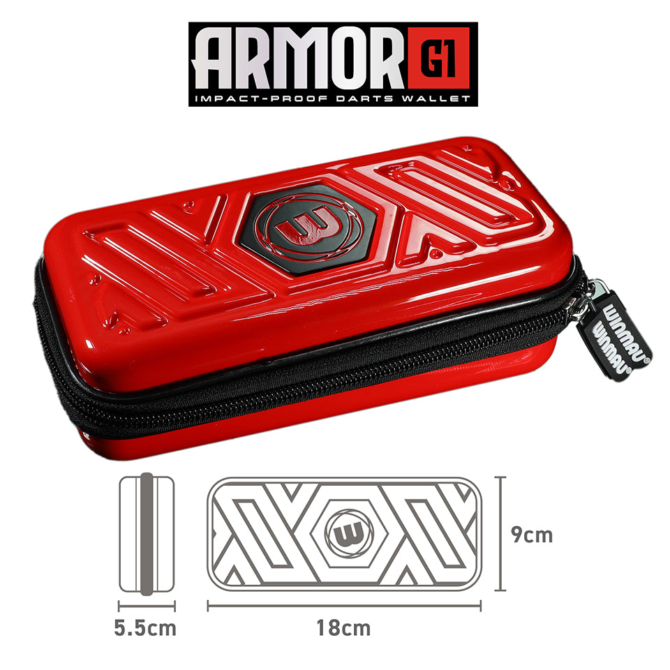 Winmau Armor G1 Dart Wallet - Red