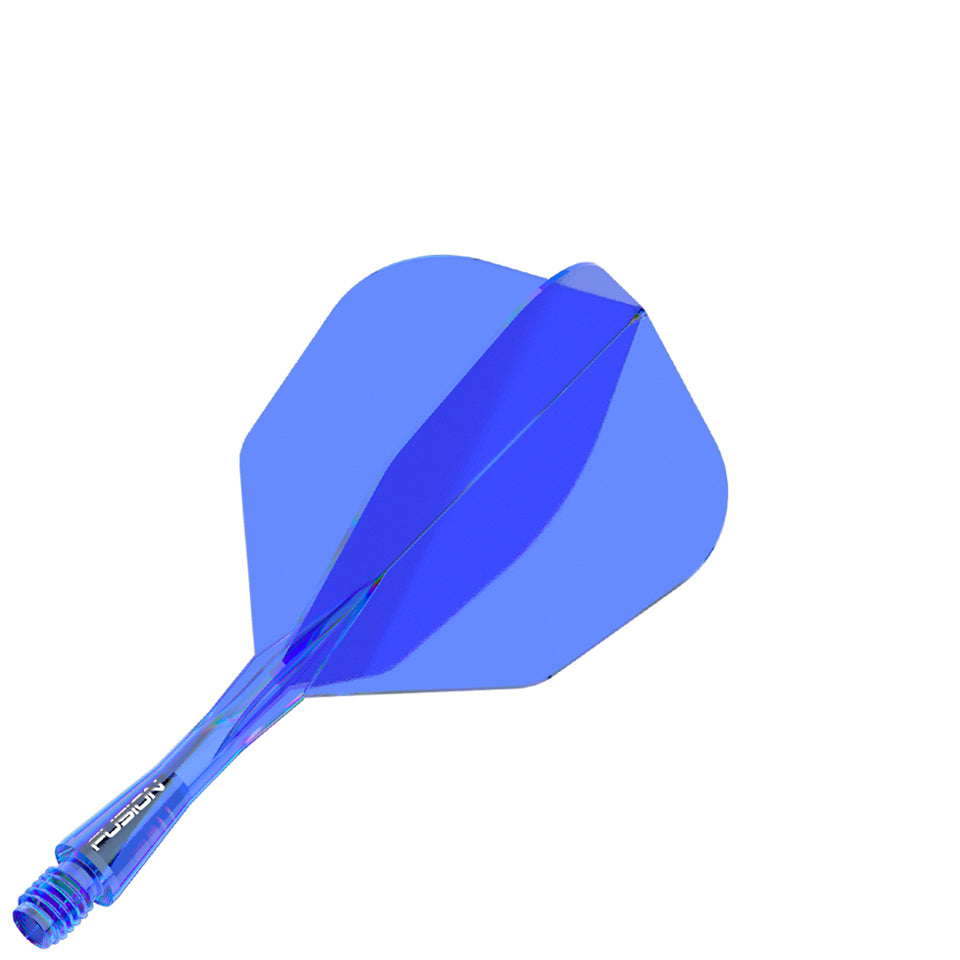 Winmau Fusion Integrated Flight & Shaft System - No6 Short Blue