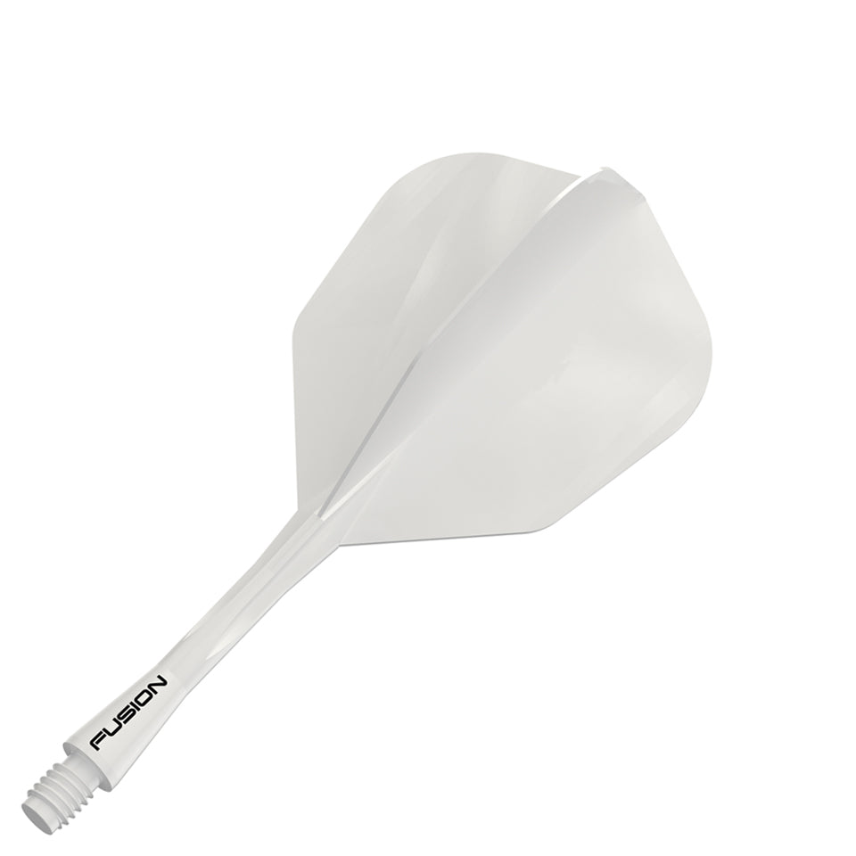 Winmau Fusion Integrated Flight & Shaft System - No6 Intermediate White