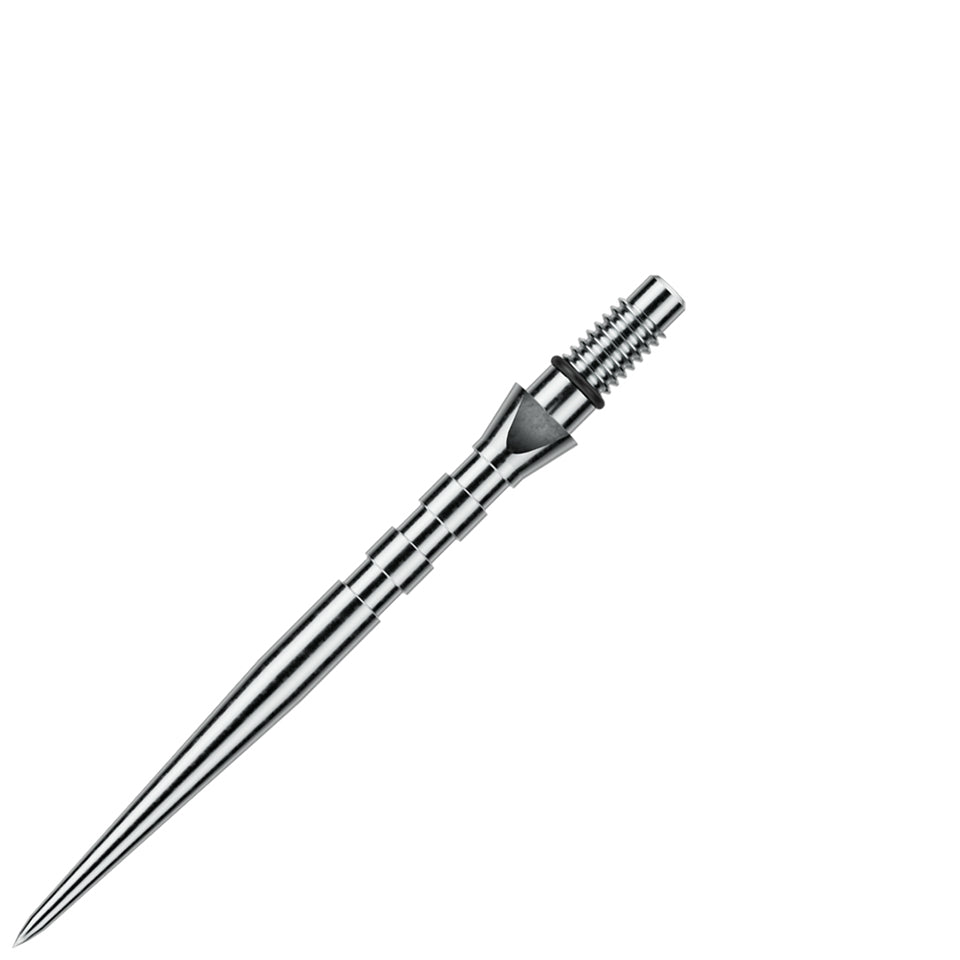Winmau Grooved Switch Points - Silver Effect 26mm
