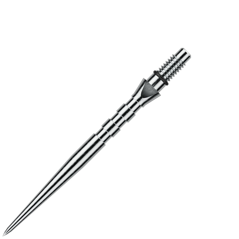 Winmau Grooved Switch Points - Silver Effect 30mm