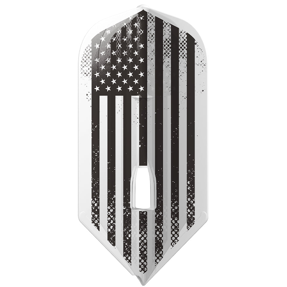 L-Style Pro American Flag V4 Dart Flights - L6 / Slim