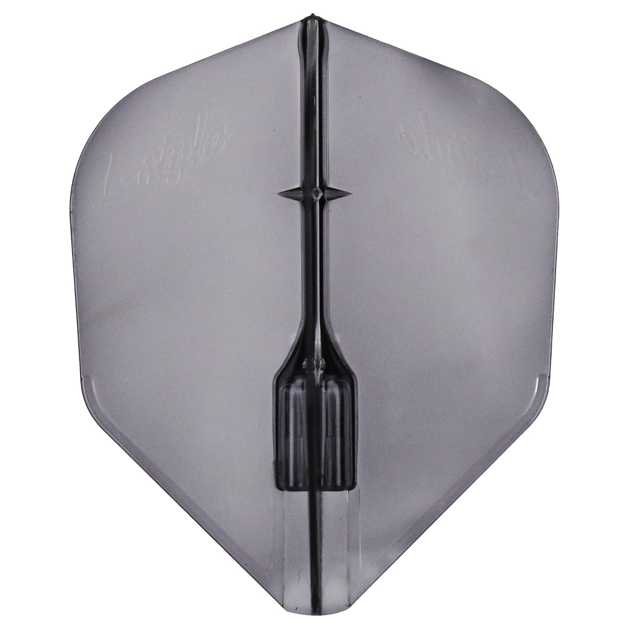 L-Style EZ Fantom Dart Flights - L3 / Shape Clear Black
