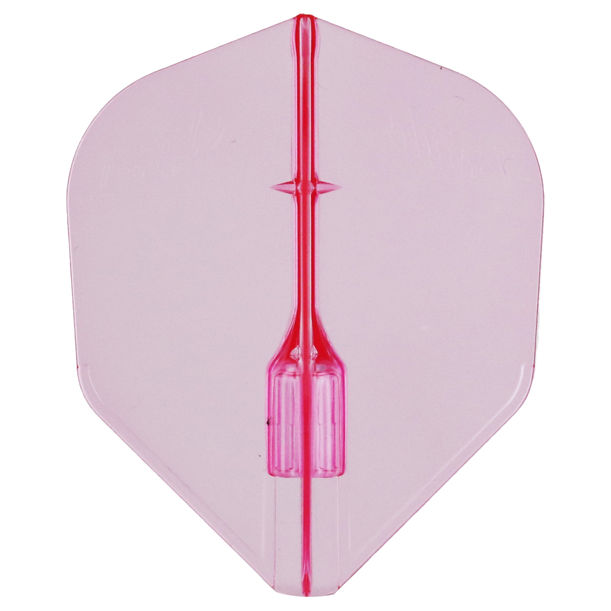 L-Style EZ Fantom Dart Flights - L3 / Shape Clear Pink