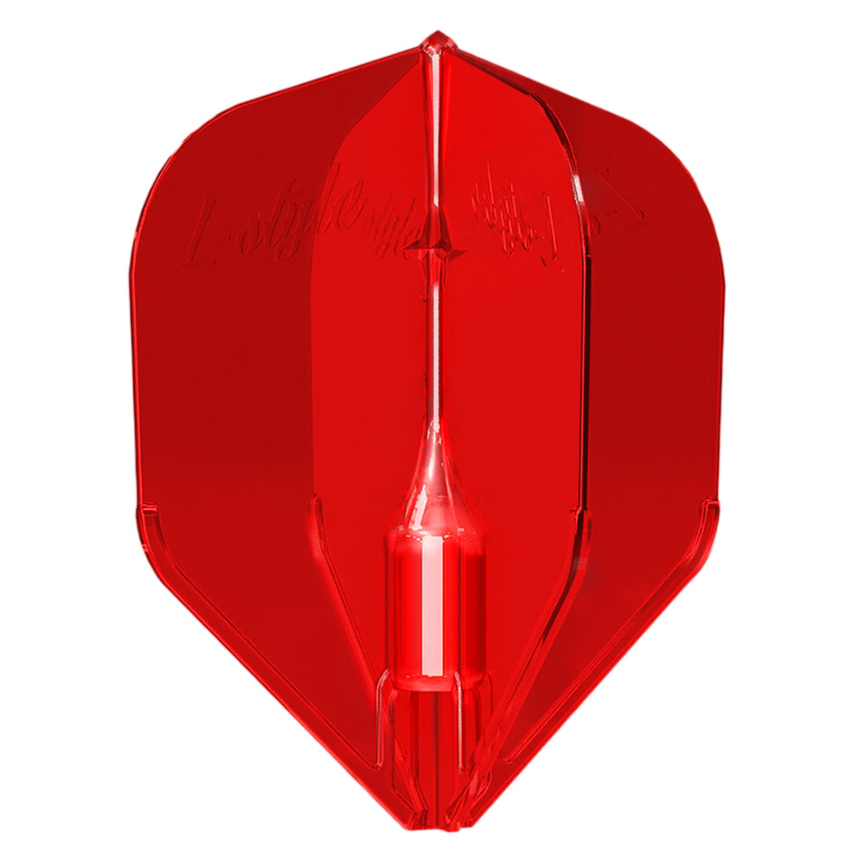 L-Style EZ Fantom Dart Flights - L3 / Shape Red