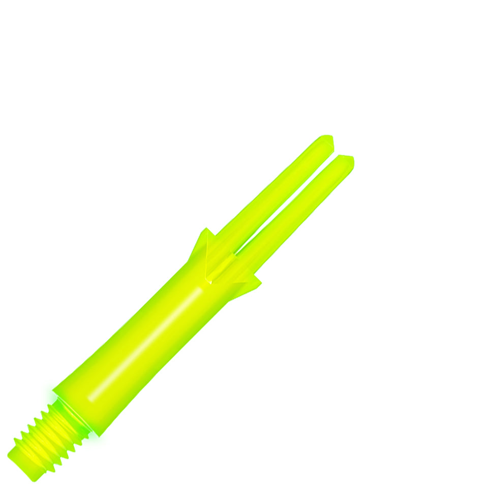 L-Style L-Shaft Locked Dart Shafts - 190 Neon Yellow