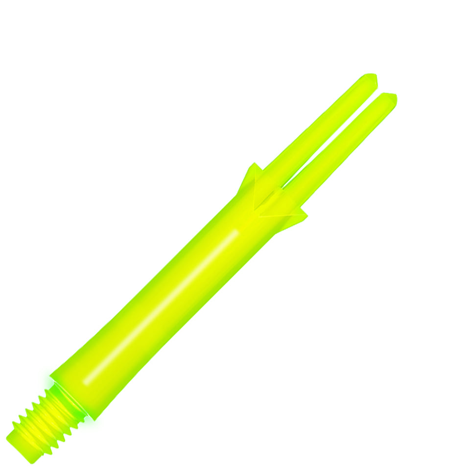 L-Style L-Shaft Locked Dart Shafts - 260 Neon Yellow