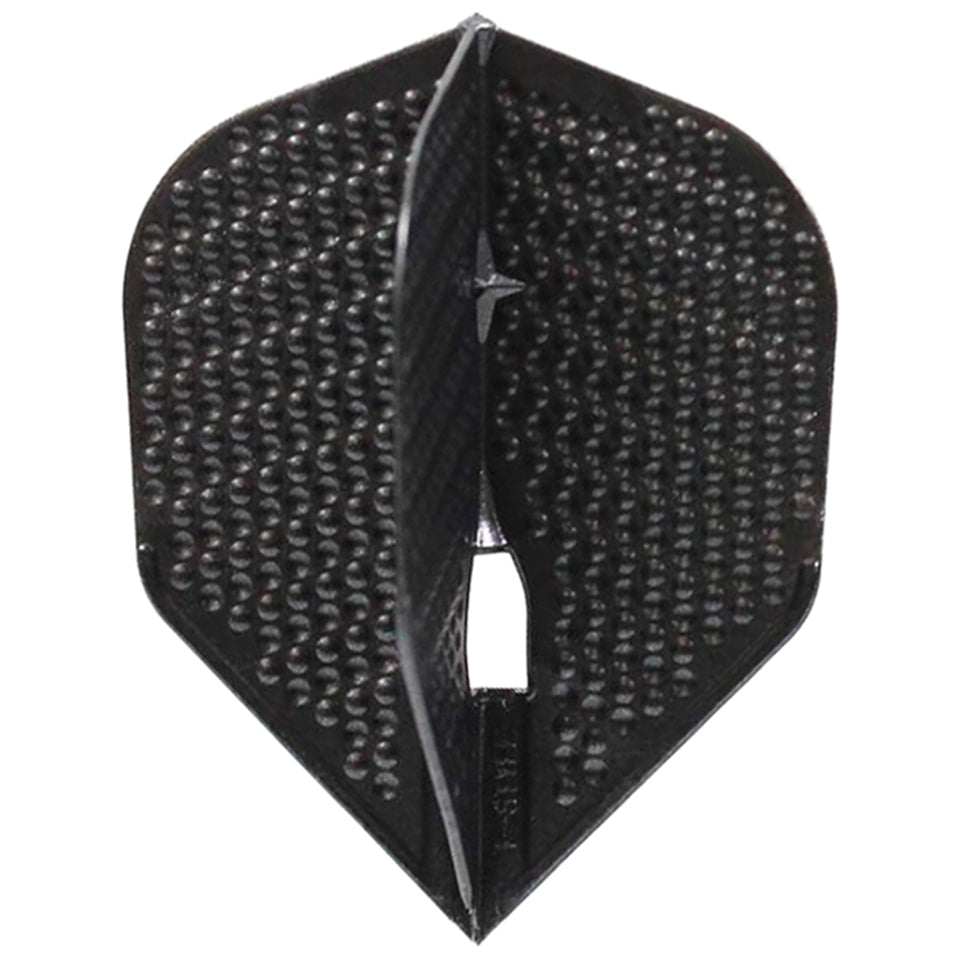 L-Style Pro Dimpled Flights - L3 / Shape Black