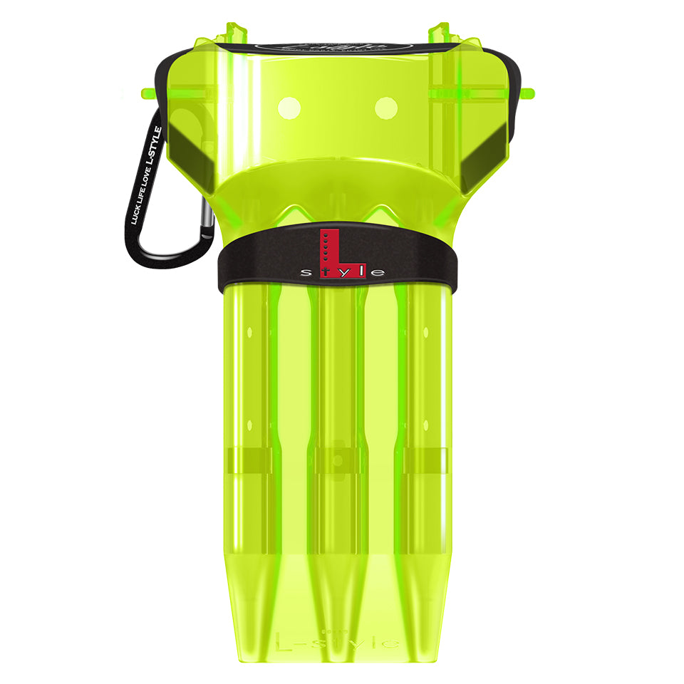 L-Style Krystal One Dart Case - Neon Yellow