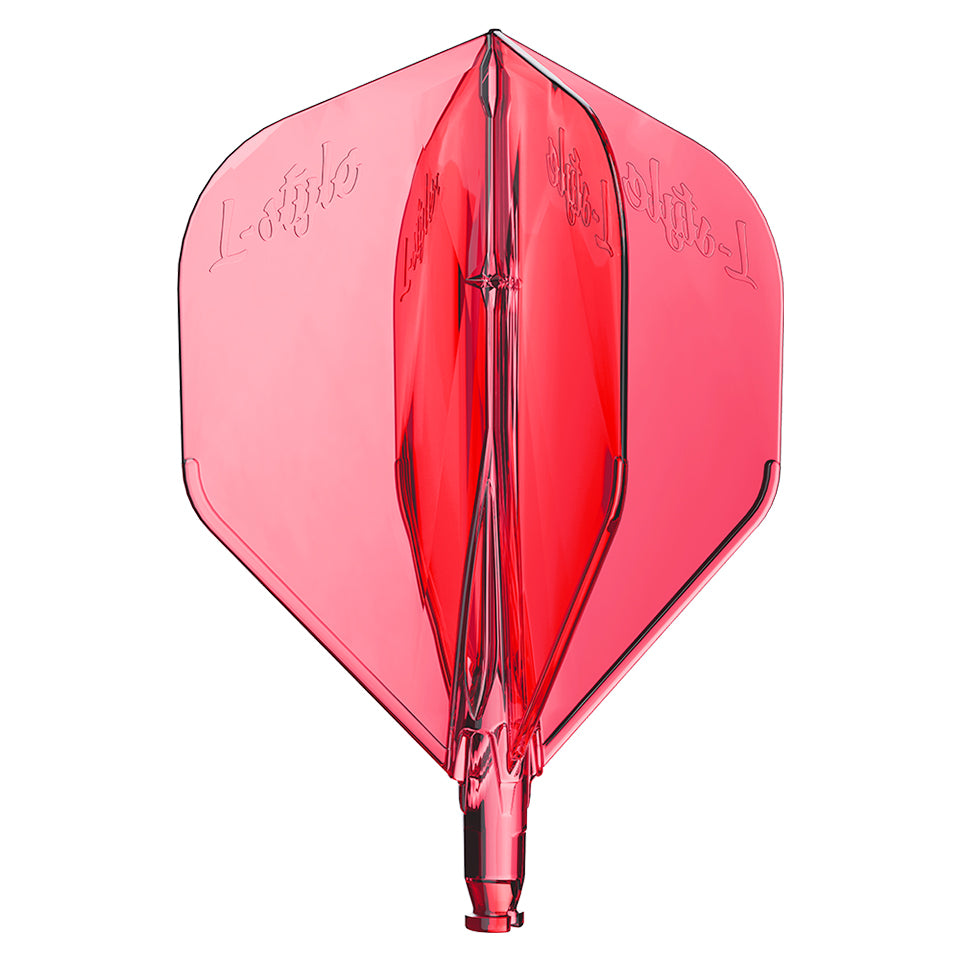 L-Style L-System Replacement Dart Flight - L1 / Standard Clear Red (1 Piece)