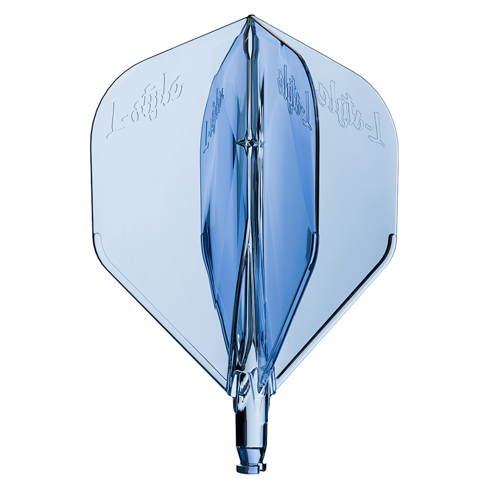 L-Style L-System Replacement Dart Flight - L1 / Standard Clear Blue (1 Piece)
