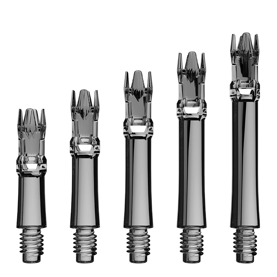L-Style L-System Replacement Dart Shafts - 260 Clear Black