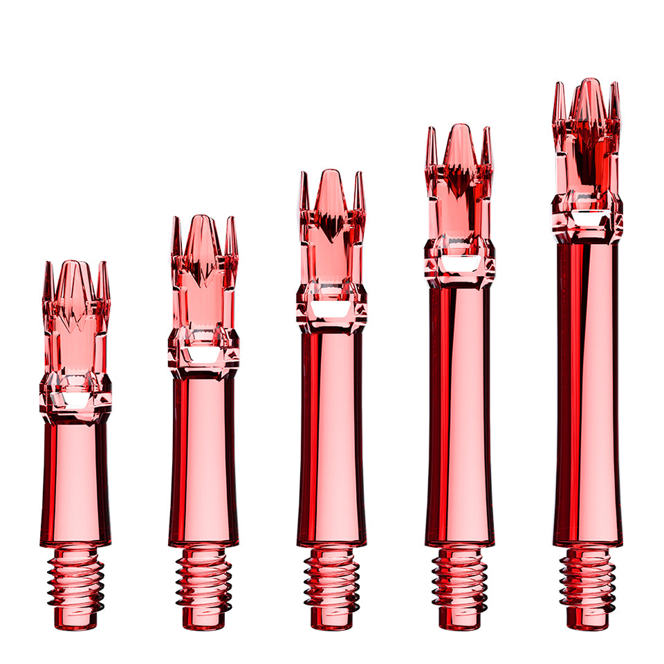 L-Style L-System Replacement Dart Shafts - 260 Clear Red