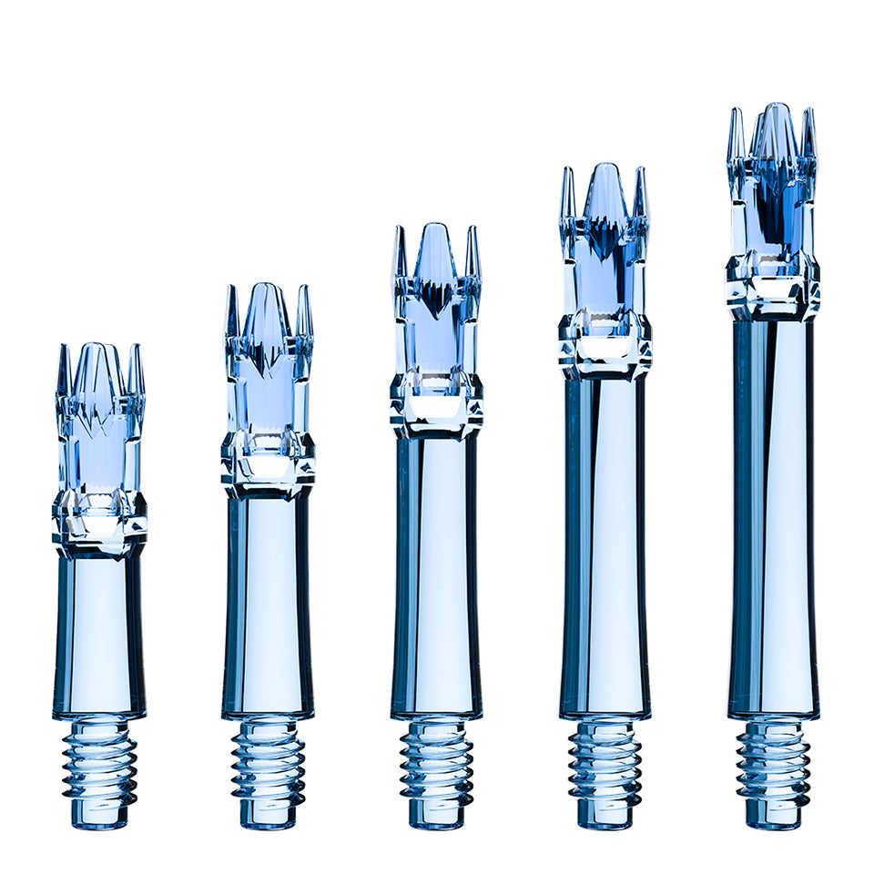 L-Style L-System Replacement Dart Shafts - 260 Clear Blue