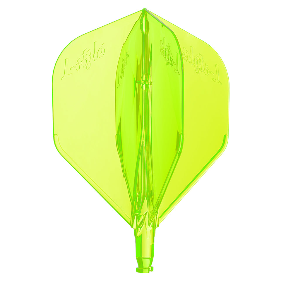 L-Style L-System Replacement Dart Flight - L1 / Standard Neon Yellow (1 Piece)